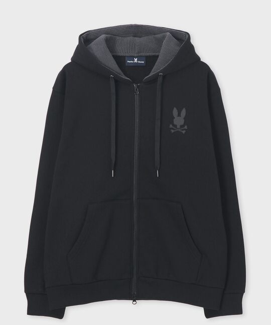 裏起毛 ダンボール ジップパーカ