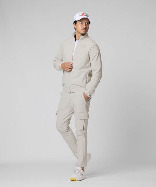 [GOLF]ストームフリース スタンドカラーブルゾン