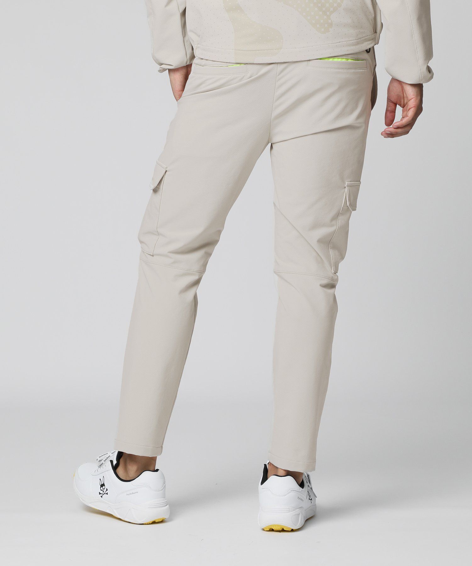 未使用 サイコバニー PsychoBunny ボアフリースパンツS グレー