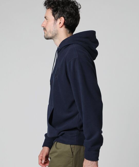 マイクロフリース プルオーバーパーカ