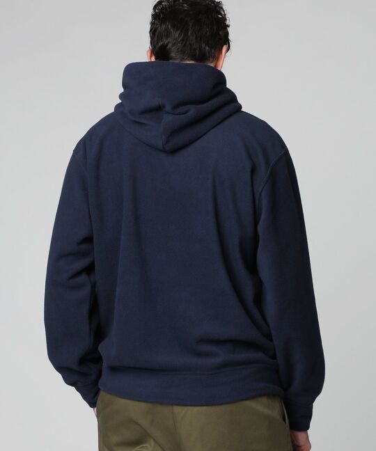 マイクロフリース プルオーバーパーカ