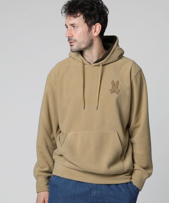 マイクロフリース プルオーバーパーカ