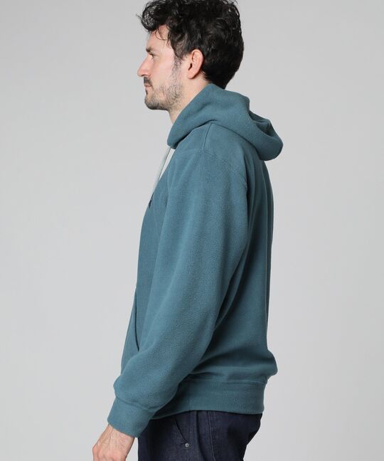 マイクロフリース プルオーバーパーカ