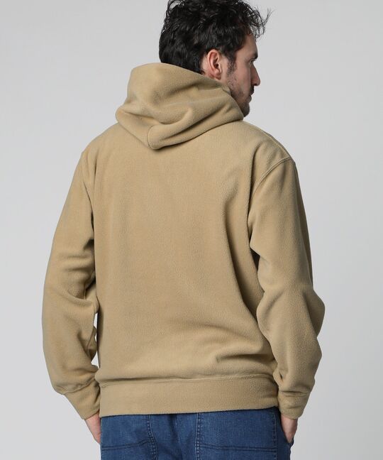 マイクロフリース プルオーバーパーカ