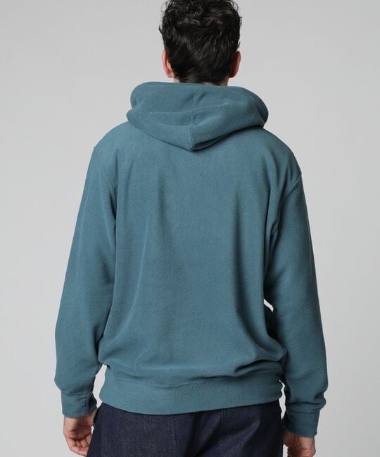 マイクロフリース プルオーバーパーカ