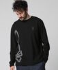裏起毛 ビッグシルエットロゴ ロングスリーブTシャツ