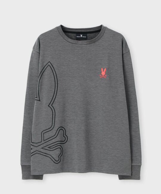 裏起毛 ビッグシルエットロゴ ロングスリーブTシャツ