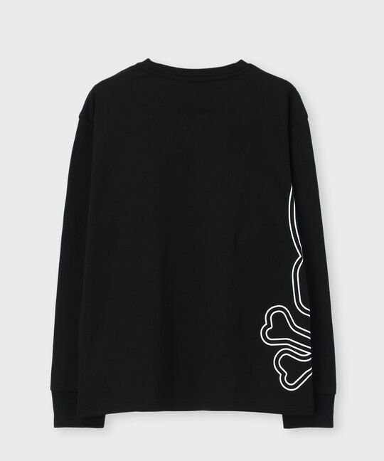 裏起毛 ビッグシルエットロゴ ロングスリーブTシャツ