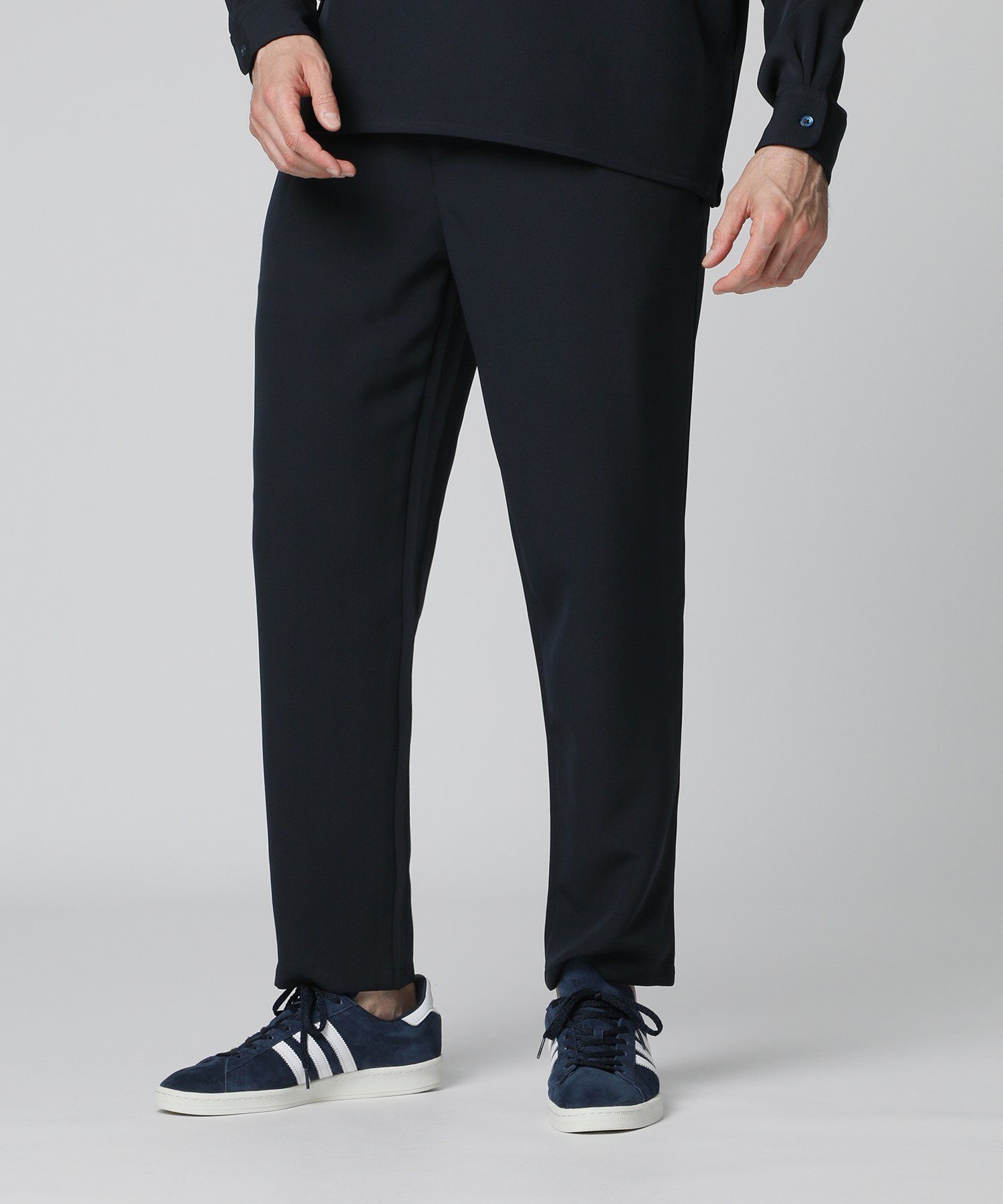 Psycho Bunny ブラックパンツ MENS BLACK BIG AND TALL TRAVIS TRACK PANT | PSYCHO BUNNY