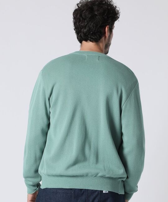 ミラノリブ ジップアップ ニット