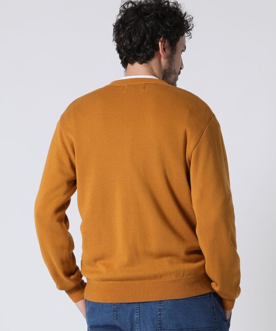 ミラノリブ ジップアップ ニット