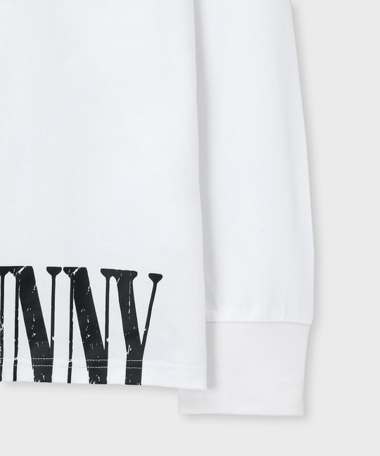 グランジロゴ ロングスリーブTシャツ