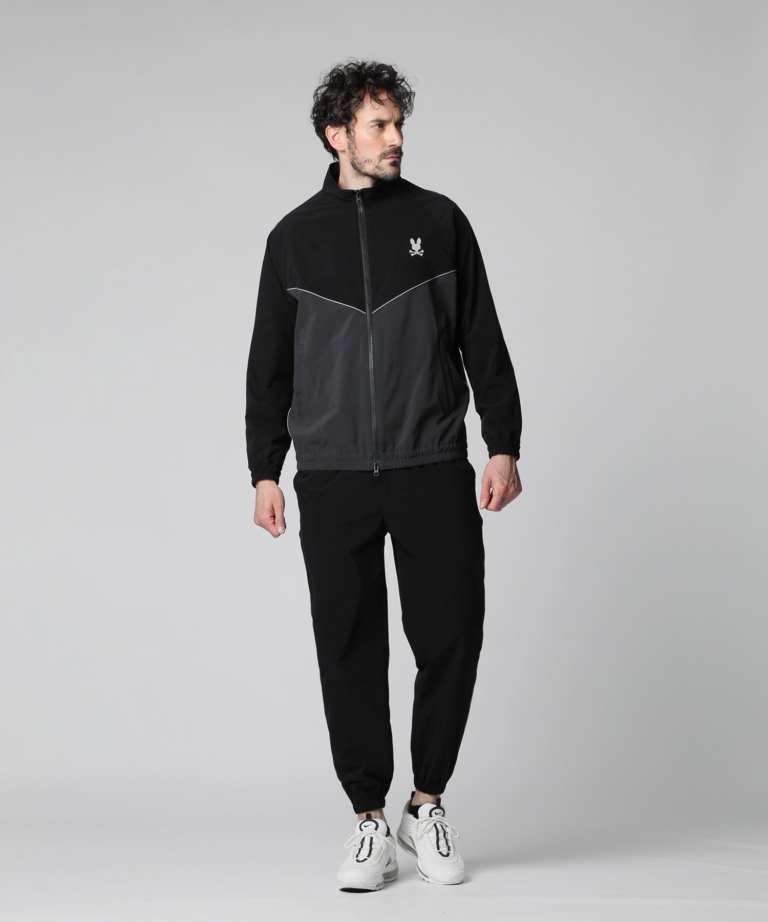 【定価¥29,700】【サイコバニー】4WAYストレッチ トラックジャケットL SOLOTEXタフタ 4WAYストレッチ トラックジャケット[SPORTS]｜Psycho