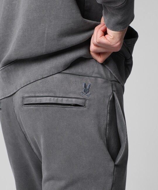 ヴィンテージライク ピンタック スウェットパンツ