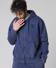 ヴィンテージライク スウェット ジップパーカ