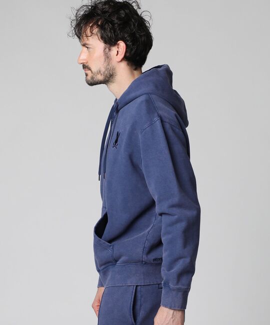 ヴィンテージライク スウェット ジップパーカ