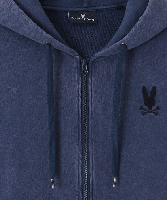 ヴィンテージライク スウェット ジップパーカ