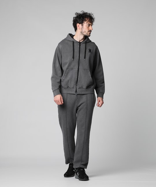 ヴィンテージライク スウェット ジップパーカ