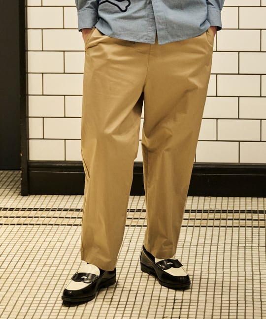 リンクルケアストレッチ イージー シェフパンツ