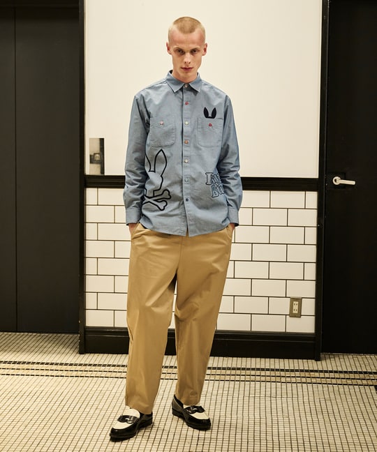 リンクルケアストレッチ イージー シェフパンツ