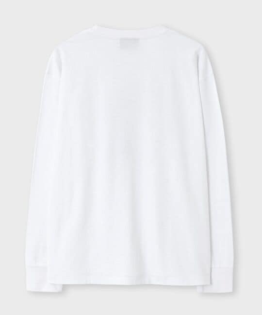 モザイクアウトラインバニー ロングスリーブTシャツ