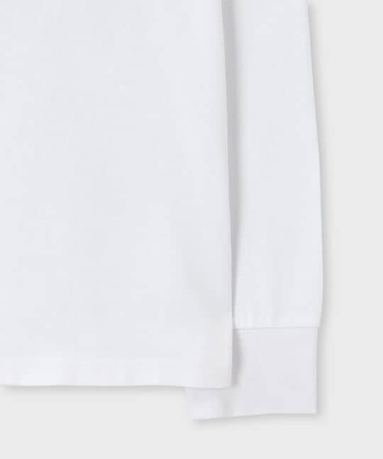 モザイクアウトラインバニー ロングスリーブTシャツ