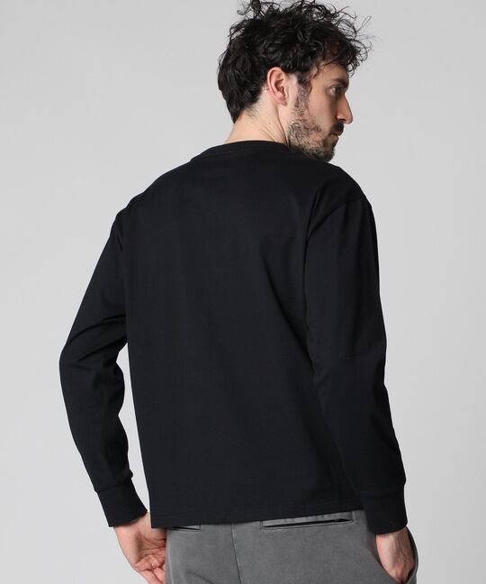 モザイクアウトラインバニー ロングスリーブTシャツ