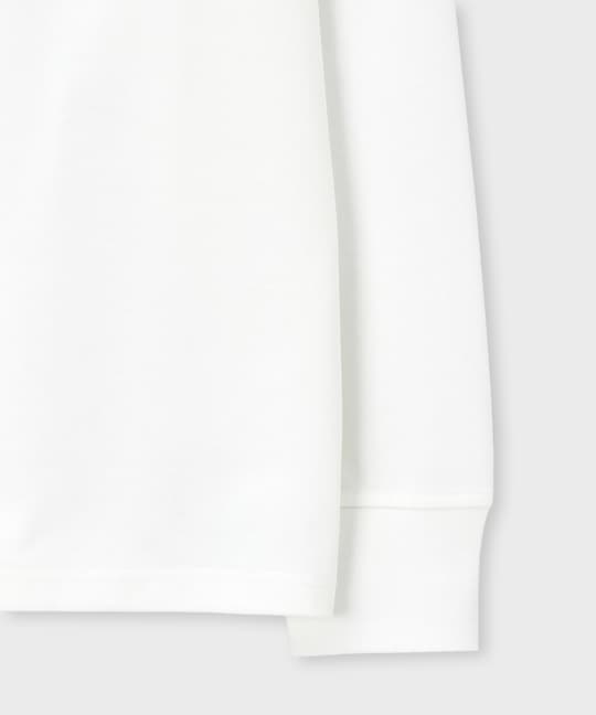 ロゴステッカーデザイン ロングスリーブTシャツ