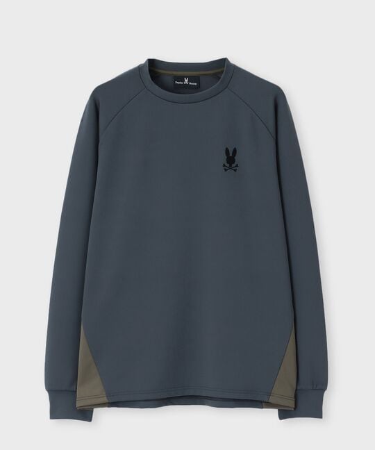 切替デザイン ロングスリーブTシャツ[SPORTS]