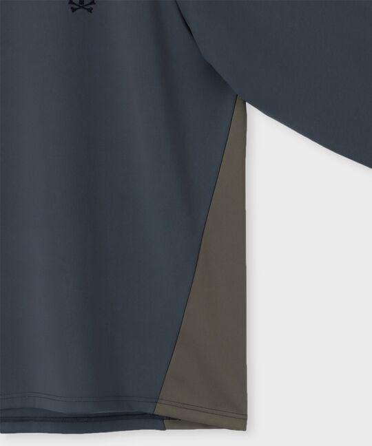 切替デザイン ロングスリーブTシャツ[SPORTS]