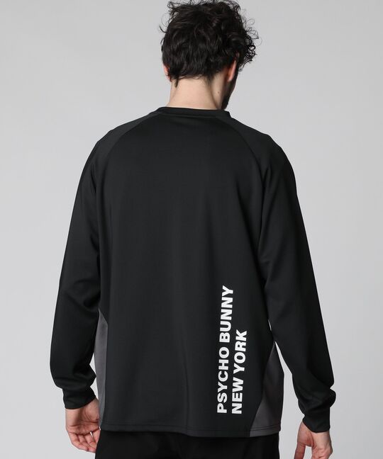 切替デザイン ロングスリーブTシャツ[SPORTS]