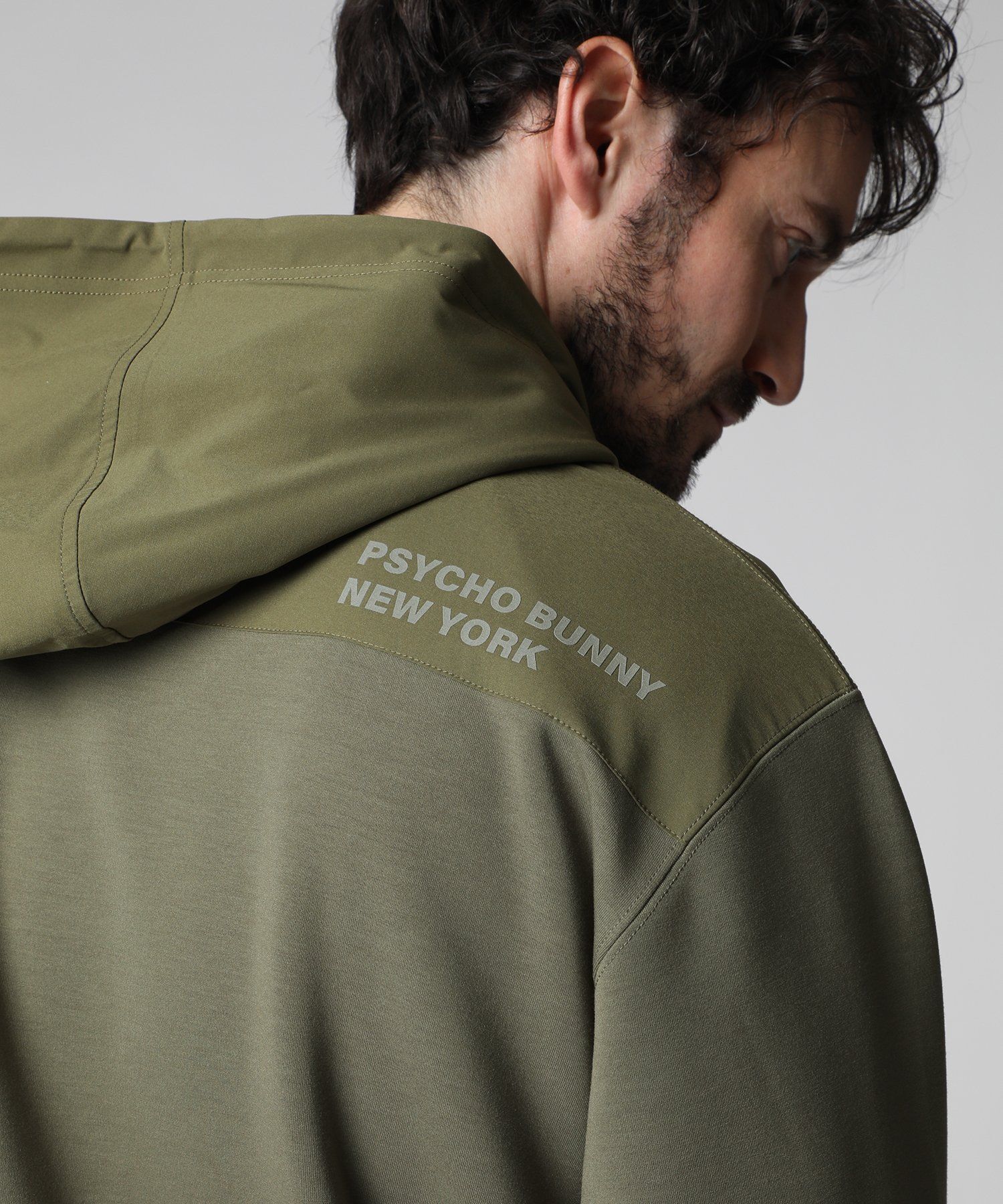 ダンボールニット ジップパーカ[SPORTS]｜Psycho Bunny｜サイコバニー