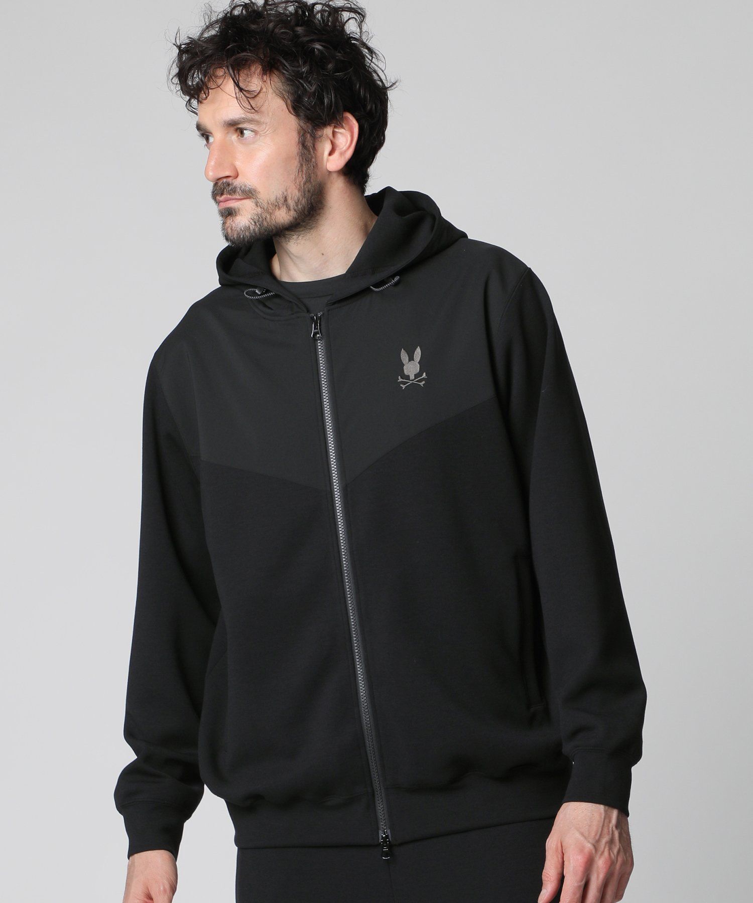 目*ス様 新品　Psycho Bunny ダンボールニット ジップパーカ ダンボールニット ジップパーカ[SPORTS]｜Psycho Bunny｜サイコバニー