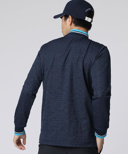 [GOLF]フォントジャガード モックネック