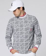 [GOLF]フォントジャガード モックネック