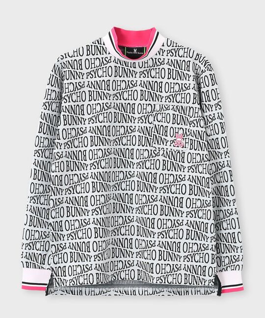 [GOLF]フォントジャガード モックネック