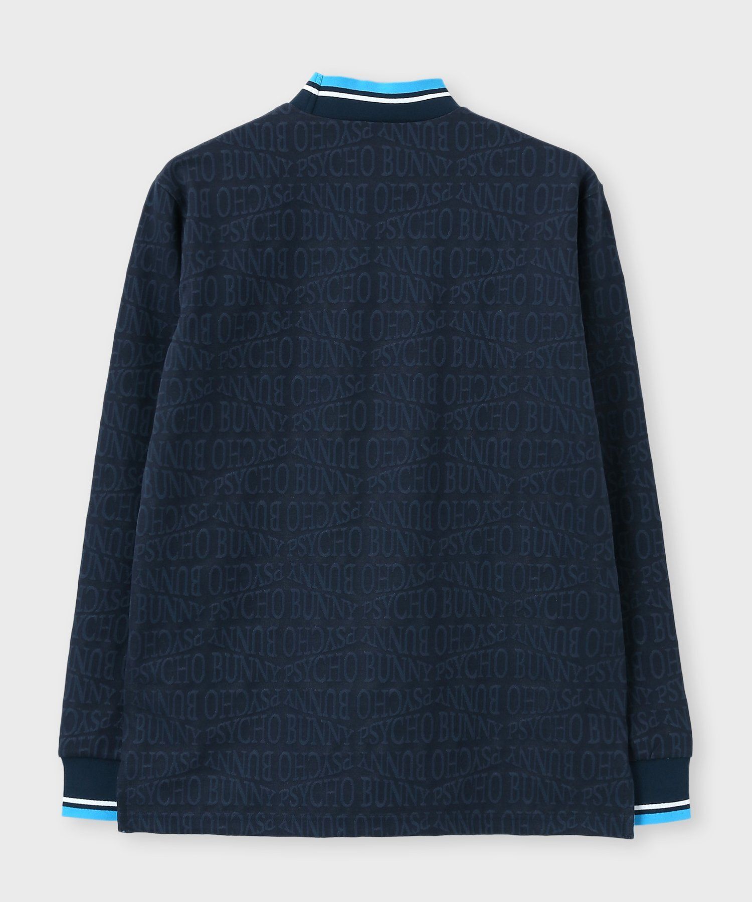 GOLF]フォントジャガード モックネック｜Psycho Bunny｜サイコバニー