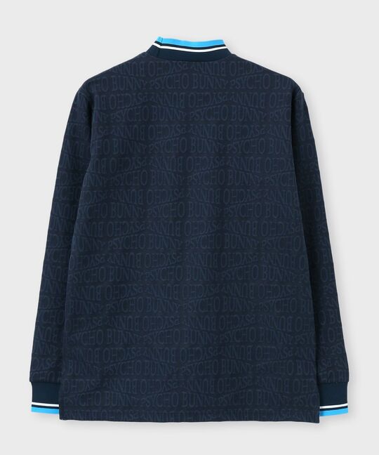 [GOLF]フォントジャガード モックネック