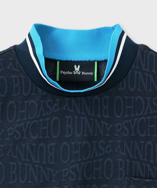 [GOLF]フォントジャガード モックネック