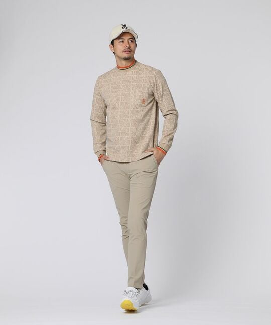 [GOLF]フォントジャガード モックネック