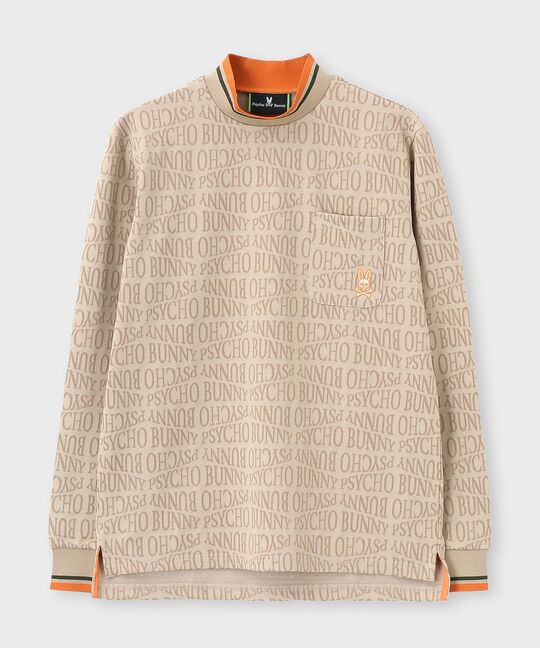 [GOLF]フォントジャガード モックネック