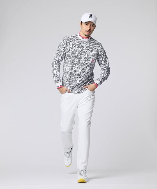 [GOLF]フォントジャガード モックネック