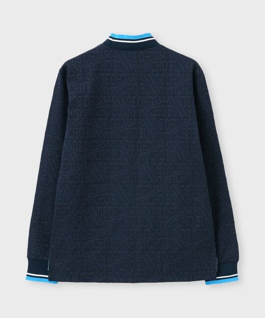 [GOLF][WOMEN]フォントジャガード モックネック