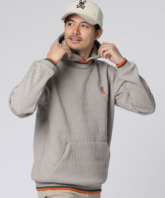 [GOLF]フォントジャガード 　パーカ