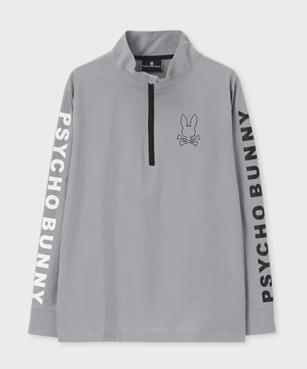 [GOLF]スタンドネックハーフジップ　 ロングスリーブ