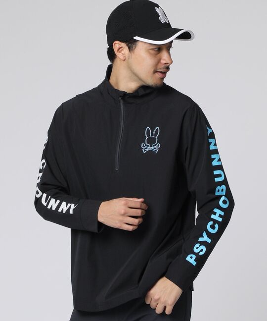 [GOLF]スタンドネックハーフジップ ロングスリーブ