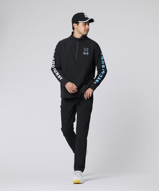 [GOLF]スタンドネックハーフジップ ロングスリーブ