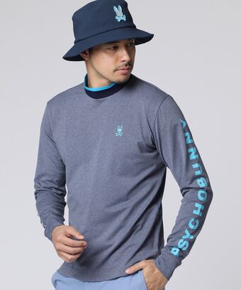 [GOLF]メランジライク　 ロングスリーブTシャツ
