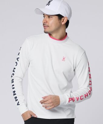 [GOLF]メランジライク　 ロングスリーブTシャツ