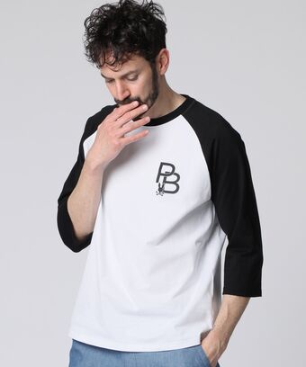 ラグランスリーブ 　7分袖Tシャツ